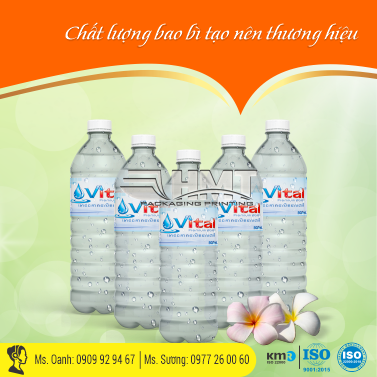 Water Bottle Labels, Yogurt Labels - HANH MINH THI